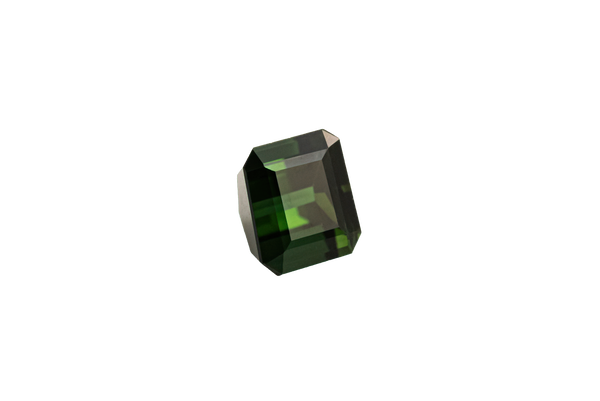 Tourmaline - 1.66ct VVS Octagon Natural Forest Green