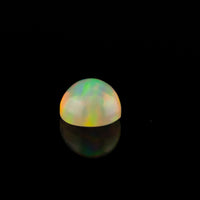 Ethiopian Opal - 2.43ct AAA Huge Flash  11.14mm X 8.37mm